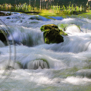 cascade at Alley Spring -- slow shutter