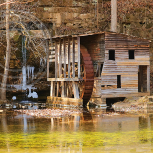 Falling Spring, MO with ice