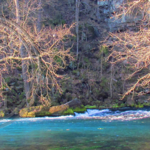 Big Spring, MO in the early morning light