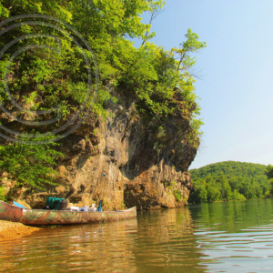 canoe trip, Current River, MO