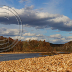 gravel bar, Current River, MO