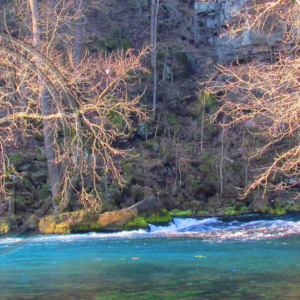 Big Spring, MO in the early morning light