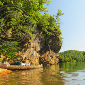 canoe trip, Current River, MO