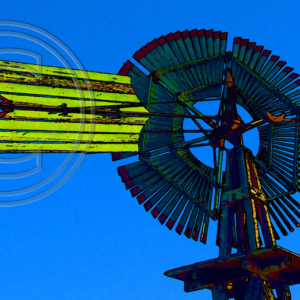photo art windmill